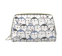 OGNOT Beagle - Bolsa de aseo para hombres y mujeres, bolsa de maquillaje de piel ligera, bolsa de cosméticos pequeña, Pingüino, Talla única
