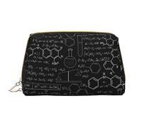OGNOT Bolsa de aseo de química de ciencia abstracta para hombres y mujeres, bolsa de maquillaje de cuero ligero grande bolsa de cosméticos, Química de Ciencia Abstracta, Talla única