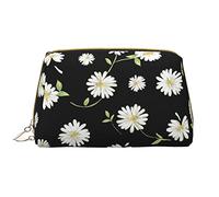 OGNOT Bolsa de aseo de química de ciencia abstracta para hombres y mujeres, bolsa de maquillaje de cuero ligero grande bolsa de cosméticos, Margarita, Talla única