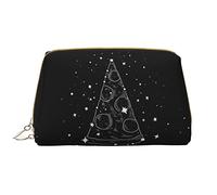 OGNOT Fire And Water Phoenix - Neceser organizador de viaje para hombres y mujeres, bolsa de maquillaje de cuero ligero, Constelación de pizza, Talla única