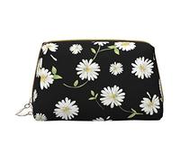OGNOT Killer Whale Neceser Organizador de viaje para hombres y mujeres, bolsa de maquillaje de cuero ligero pequeña bolsa de cosméticos, Margarita, Talla única