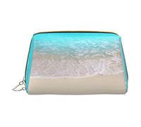 OGNOT Koala Bear - Neceser organizador de viaje para hombres y mujeres, bolsa de maquillaje de cuero ligero pequeña bolsa de cosméticos, Estrella de mar Playa del mar, Talla única