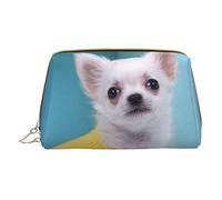 OGNOT Mallard Duck - Neceser de viaje para hombres y mujeres, bolsa de maquillaje de cuero ligero pequeña bolsa de cosméticos, Lindo chihuahua., Talla única