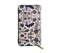 OGNOT Niagara Falls - Cartera de cuero de gran capacidad para mujer, tarjetero, cartera de cuero para hombre y mujer, Patrón de murciélago, Talla única, Classic