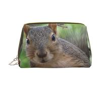 OGNOT Squirrel In The Tree - Neceser organizador de viaje para hombres y mujeres, bolsa de maquillaje de cuero ligero pequeña bolsa de cosméticos, Ardilla en el árbol, Talla única