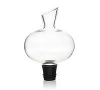 OGO Living 7911237 - Aireador de vino de cristal y silicona deluxe