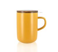 OGO LIVING Juliet Café, té, Chocolate & Access, Acero Inoxidable 18/891, Amarillo