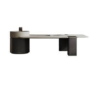 OGOODLE Mesa de Centro Mesa de té de mármol for salón, hogar, apartamento pequeño, Mesa de té Sencilla for Sala de Estar, Mesa de Centro Mesa Auxiliar