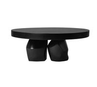 OGOODLE Mesa de Centro Pequeña Mesa de Centro de sofá de Madera Maciza for Sala de Estar, Mesa pequeña for el hogar, Mesa Auxiliar Ligera de Lujo, Mesa Redonda pequeña Mesa Auxiliar