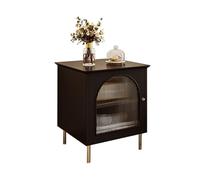 OGOODLE Mesilla de Noche Inicio Dormitorio Mesita de Noche Estilo nórdico Retro Gabinete de Almacenamiento Sala de Estar Sofá Mesa Auxiliar Balcón Mesa de Esquina Mesas Auxiliares de Dormitorio