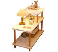 OGOODLE Mesilla de Noche Mesita de Noche Estante pequeño Sala de Estar Mesa de café pequeña Sofá Mesa Auxiliar Dormitorio Mesita de Noche Mesas Auxiliares de Dormitorio