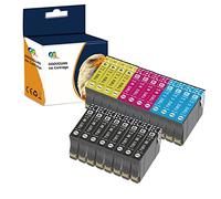 OGOUGUAN 18XL Cartuchos de Tinta Compatible para Epson 18 XL 18XL para Epson Expression Home XP-322 XP-215 XP-225 XP-422 XP-405 XP-412 XP-302 XP-305 XP-312 XP-315 XP-402 XP-415 (20 Paquete)