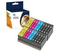 OGOUGUAN 20 T1295 - Cartuchos de tinta compatibles para Epson T1291 T1292 T1293 T1294 para Epson Workforce WF-3520 WF-7515 Stylus SX235W SX525WD SX535WD SX420W SX425W SX435W