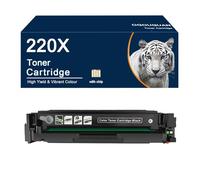 OGOUGUAN 220X 220A Cartucho de tóner compatible con chip para HP Color Laserjet Pro MFP 4302dw 4302fdw 4202dw 4202dn 4302fdn (1 negro)
