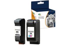 OGOUGUAN 45 78 Cartuchos de tinta compatibles para HP 45 78 para HP Copier 180 280 Deskjet 1180c 1220c 1280 6120 9300 930c 959c 970cxi Officejet G55 G85 G95 K60 K80