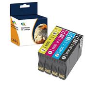 OGOUGUAN 603 XL Tinta Cartuchos Compatible para Epson 603XL 603 para Expression Home XP 2100 XP 2105 XP-3100 XP-3105 XP-4100 XP-4105 Workforce WF 2810 WF 2830 WF 2835 WF 2850(4 Paquete)