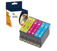 OGOUGUAN 603 XL Tinta Cartuchos Compatible para Epson 603XL 603 para Expression Home XP 2100 XP 2105 XP-3100 XP 3105 XP 4100 XP 4105 WF 2810 WF 2830 WF 2835 WF 2850(2 magenta, 2 cian, 2 amarillos)
