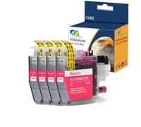 OGOUGUAN Caidi Cartucho de tinta compatible LC3219 LC3217 LC3219XL LC-3219XL LC3219XLM LC3217M (4-Pack Magenta) Reemplazo para Brother MFC-J5330DW MFC-J6530DW MFC-J6930DW MFC-J5335DW