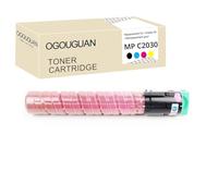 OGOUGUAN Cartucho de tóner compatible C2030 C2050 C2051 C2530 C2550 C2551 Reemplazo para Ricoh Aficio MP C2030 MP C2050 MP C2051 (1, Magenta x 10000 páginas)
