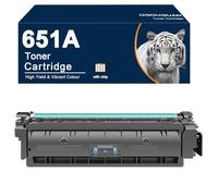 OGOUGUAN - Cartucho de tóner compatible con 651A CE340A CE341A CE342A CE343A para HP Laserjet MFP M775 M775dn M775f M775z M775z+ (CE341A/651A)