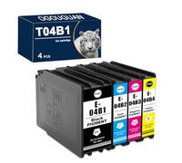 OGOUGUAN Compatible T04B1 T04B2 T04B3 T04B4 Ultra Ink Standard Capace Ink Cartridges, Trabajo para Epson WF-C8190DW WF-C8190DTW WF-C8610DWF WF-C8690DWF WF-C8690DTWF