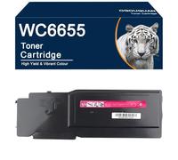 OGOUGUAN WC6655 - Cartucho de tóner compatible 6655 106R02745 106R02746 106R02747 106R02744 para Xerox WorkCentre 6655i (1 Magenta)