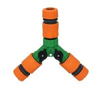 OGQNPJJCJ Accesorios de fontanería, válvula de bola, grifo de manguera de jardín, conector en Y de 3 vías, manguera de 1/2 3/4 de 1 pulgada, válvula de riego DN15 DN20 DN25 divisor de agua de jardín