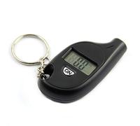 Ogquaton - Medidor de presión atmosférica de neumáticos de cristal líquido digital, mini llavero de moto de coche duradero y práctico