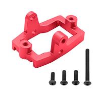 OGRC - Soporte servo de aleación de aluminio RC para Traxxas 1/18 TRX4M RC Crawler piezas de actualización de coche (rojo)