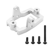 OGRC - Soporte servo de aleación de aluminio RC para Traxxas 1/18 TRX4M RC Crawler piezas de actualización de coche (plata)