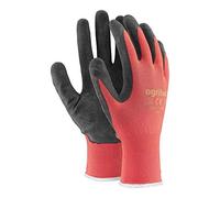 Ogrifox - 24 pares de guantes de trabajo con recubrimiento de látex seguro, resistentes, para jardinería y albañilería