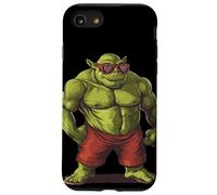 Ogro grande con gafas de sol para adultos y niños Carcasa para iPhone SE (2020) / 7 / 8