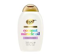 ogx acondicionado aceite de coco milagro 13 oz x-strength (385ml) | Extra fuerte, cabello seco encrespado o grueso, sin parabenos, sin sulfatos