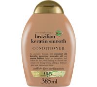 Ogx Acondicionador Alisador Liso Queratina Brasileña 385 ml