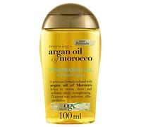 OGX Argan oil of Morocco Penetrating Oil (1 x 100 ml), aceite para el pelo seco y dañado con aceite de argán, fortalece y renueva el cabello dejándolo sedoso