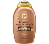OGX Champú Alisador Proteínas Keratina Cabello Grueso y Rizado 385 ml