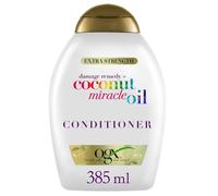 OGX Coconut Miracle Oil Acondicionador Hidratante Antiencrespamiento, 385ml | Con Aceite de Coco, Esencia de Tiaré y Vainilla, AntiFrizz, Hidrata y Suaviza, Sin Sulfatos ni Parabenos, Pelo Seco y Dañado