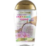 OGX Coconut Miracle Oil Extra Strength Penetrating Oil (1 x 100 ml), aceite para pelo seco y dañado anti frizz con aceite de coco, esencia de tiaré y extracto de vainilla