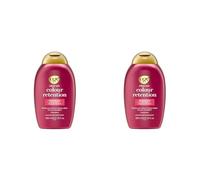 OGX Colour Care Colour Retention Shampoo (1x385 ml), champú para prolongar el tinte pelo hasta 4 semanas, champú hidratante para cabello teñido, protege el color (Paquete de 2)