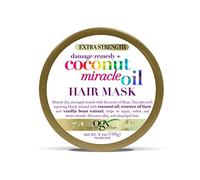 OGX Mascarilla para el cabello con aceite milagroso de coco, fuerza extra, 6 onzas