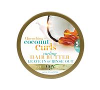 Ogx Quenching Coconut Curls - Mantequilla para el cabello rizado, 6 onzas (2 unidades)