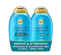 OGX Renewing + Juego de champú y acondicionador de aceite de argán de Marruecos, 13 onzas