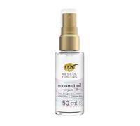 OGX Rescue Fusions 24H Frizz Control Smooth & Sleek Oil (50 ml), aceite para el pelo deshidratado y dañado, spray para el pelo que hidrata y fortalece durante 24 h