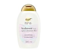 OGX Rescue Fusions Champú Reparador Hidratante para Cabello Dañado, 385 ml | Con Ácido Hialurónico y Provitamina B5, Repara e Hidrata en Profundidad, Sin Sulfatos, con Tecnología Lipi Pro Shield