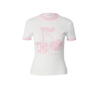 OH APRIL Camiseta 'Cherish' rosa / blanco S rosa / blanco