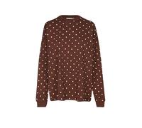 OH APRIL Camiseta de manga larga LITTLE THINGS marrón | M