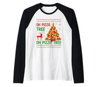 Oh, árbol de pizza, Oh, árbol de pizza Camiseta Manga Raglan