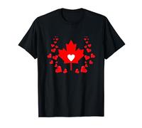 Oh Canada Maple Leaf Bonita bandera canadiense Eh I Love Canada Camiseta