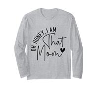 Oh Cariño Soy Esa Mamá corazón Manga Larga