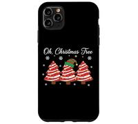 Oh Christmas Tree Cakes Debbie Becky Jen Amantes de los Pasteles Navidad Carcasa para iPhone 11 Pro MAX